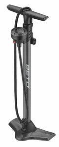 Floor Pump with Gauge Black M776383