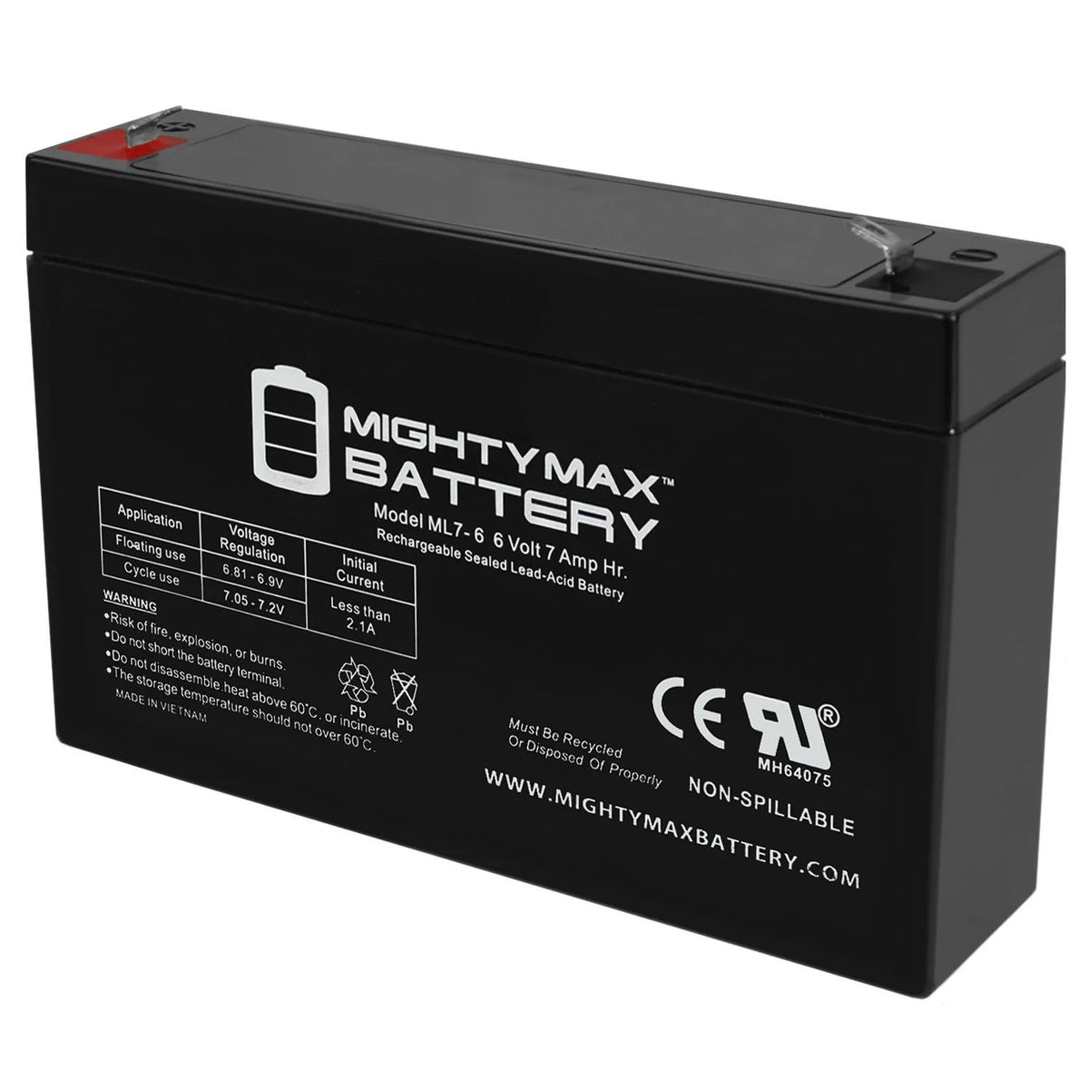 6V 7AH Battery X285656