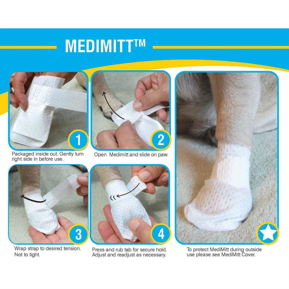 Dog Cat Medical Booties T200
