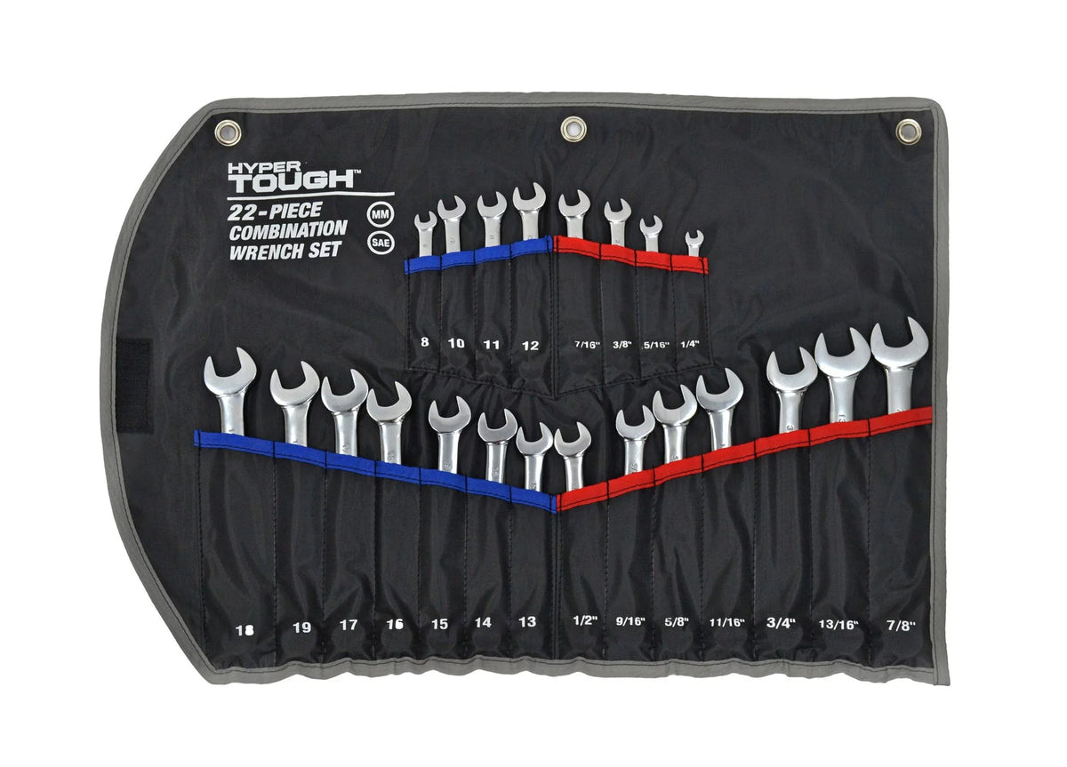 22 Pc Combination Wrench Set G18413