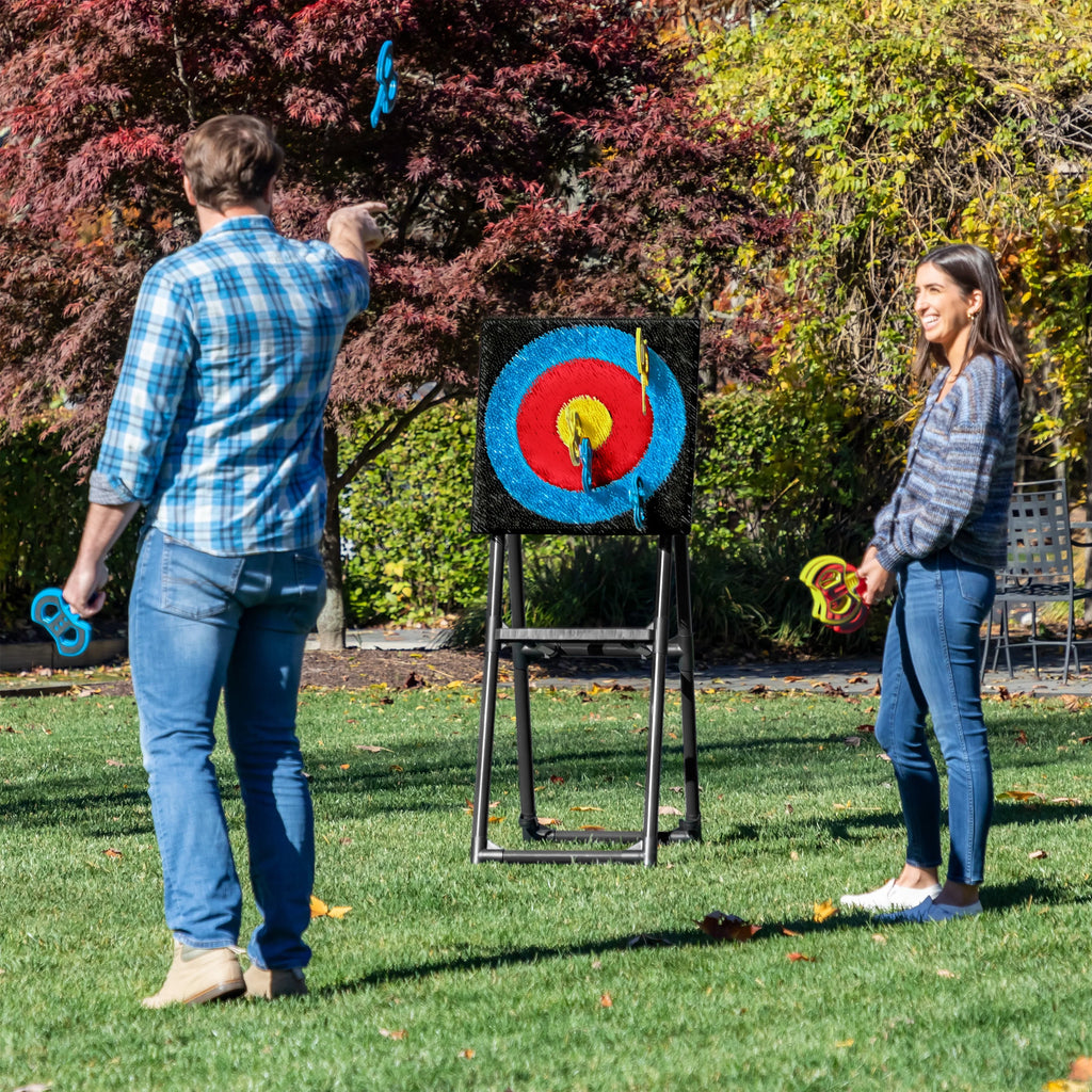 Axe Throwing Target Game with 8 Throwing Axes T46357