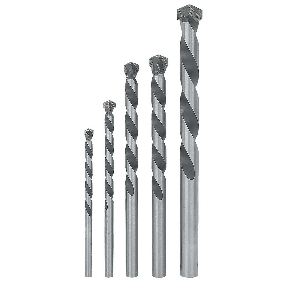 Masonry Drill Bit Set, 5 Piece I4716