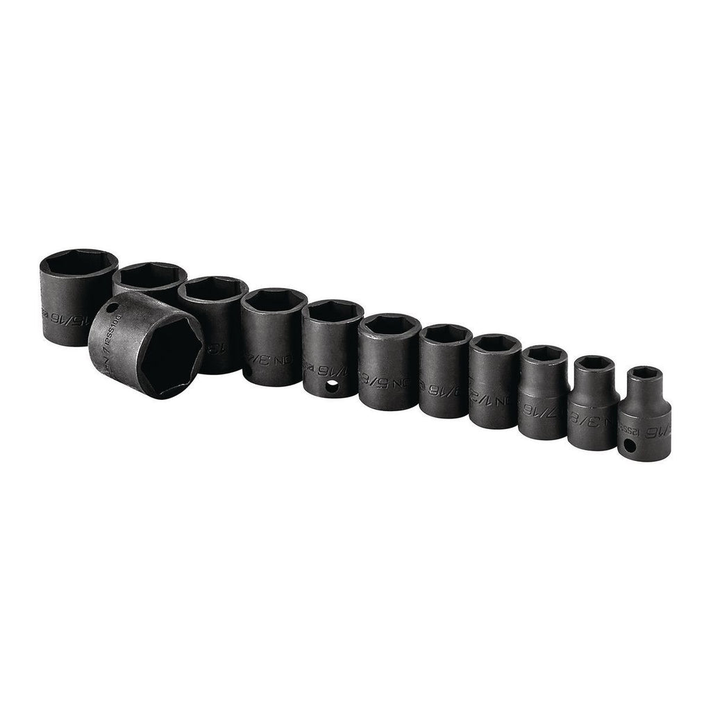 3/8 in. Drive SAE Impact Socket Set, 12 Piece A5912