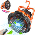 Camping Tent Fan with LED Lantern, Rechargeable 5200mAh Hanging Fan J6493