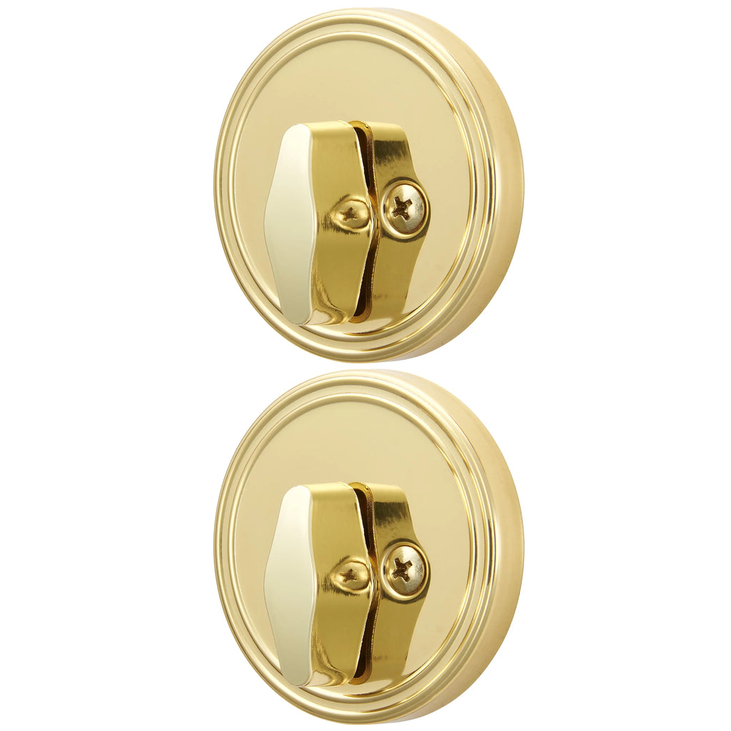 Stainless Steel Single Cylinder Deadbolt Twin Pack T27937