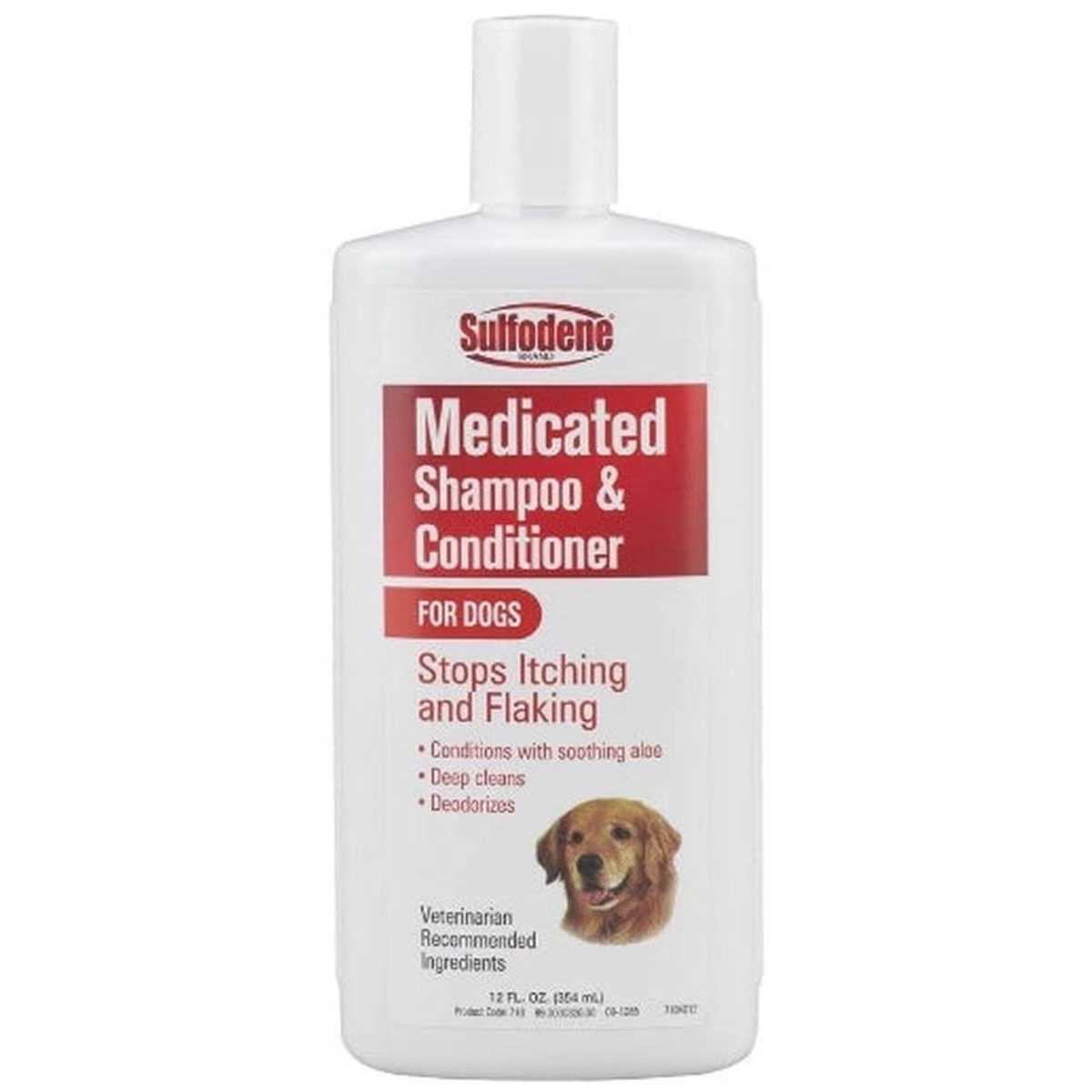 Medicated Shampoo Conditioner for Dogs O195243