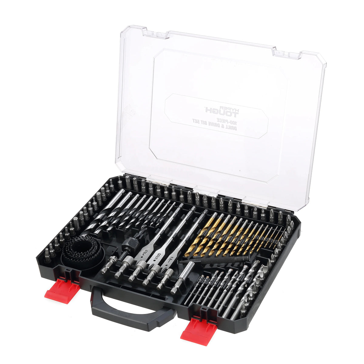 100 Piece Steel Drill Screwdriver and Nut Driver Bits Set X252681