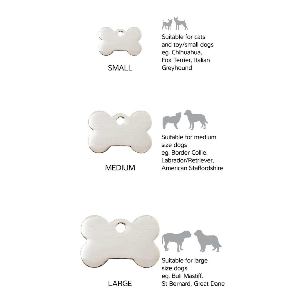 Bone Pet ID Dog Tag W141661