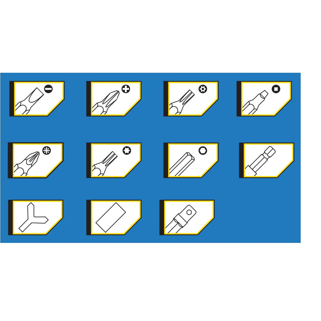 100 Piece Security Bit Set with Case P34162