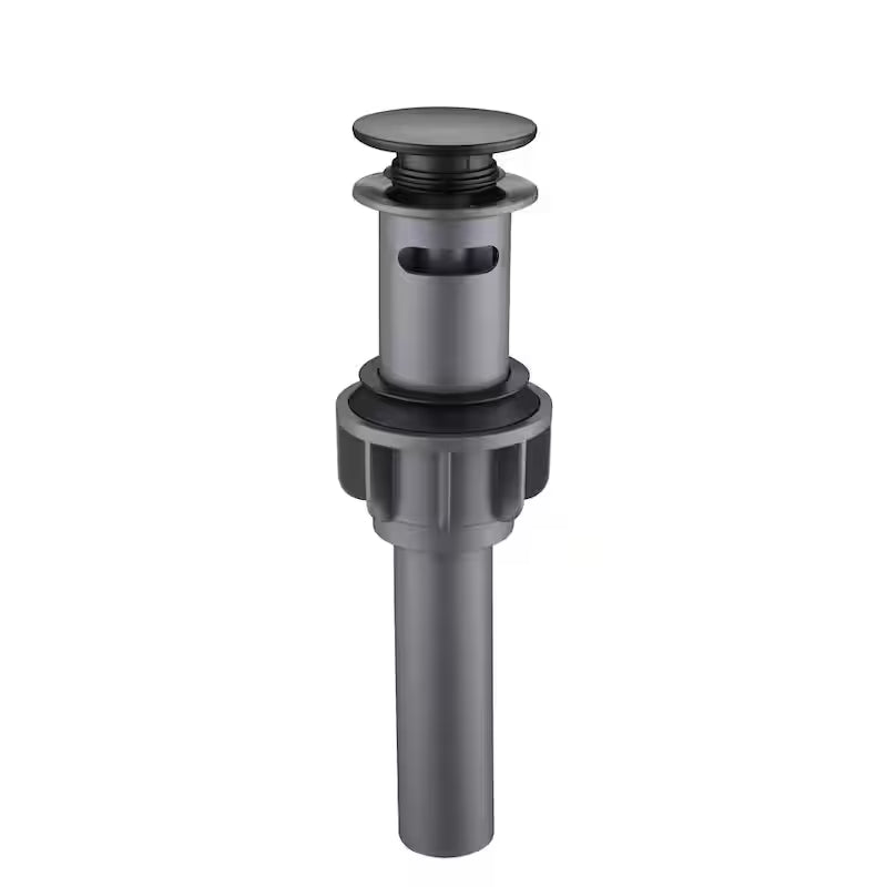 Single Hole Single-Handle Bathroom Faucet in Matte Black W473