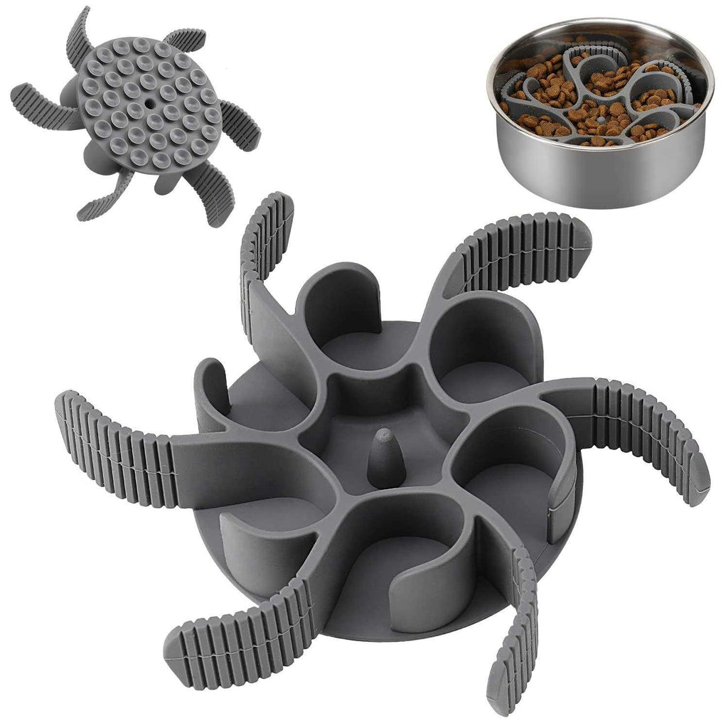 Silicone Spiral Slow Feeder Dog Bowl G44529