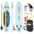 Yellow Inflatable Stand Up Paddle Board with Bag D6855
