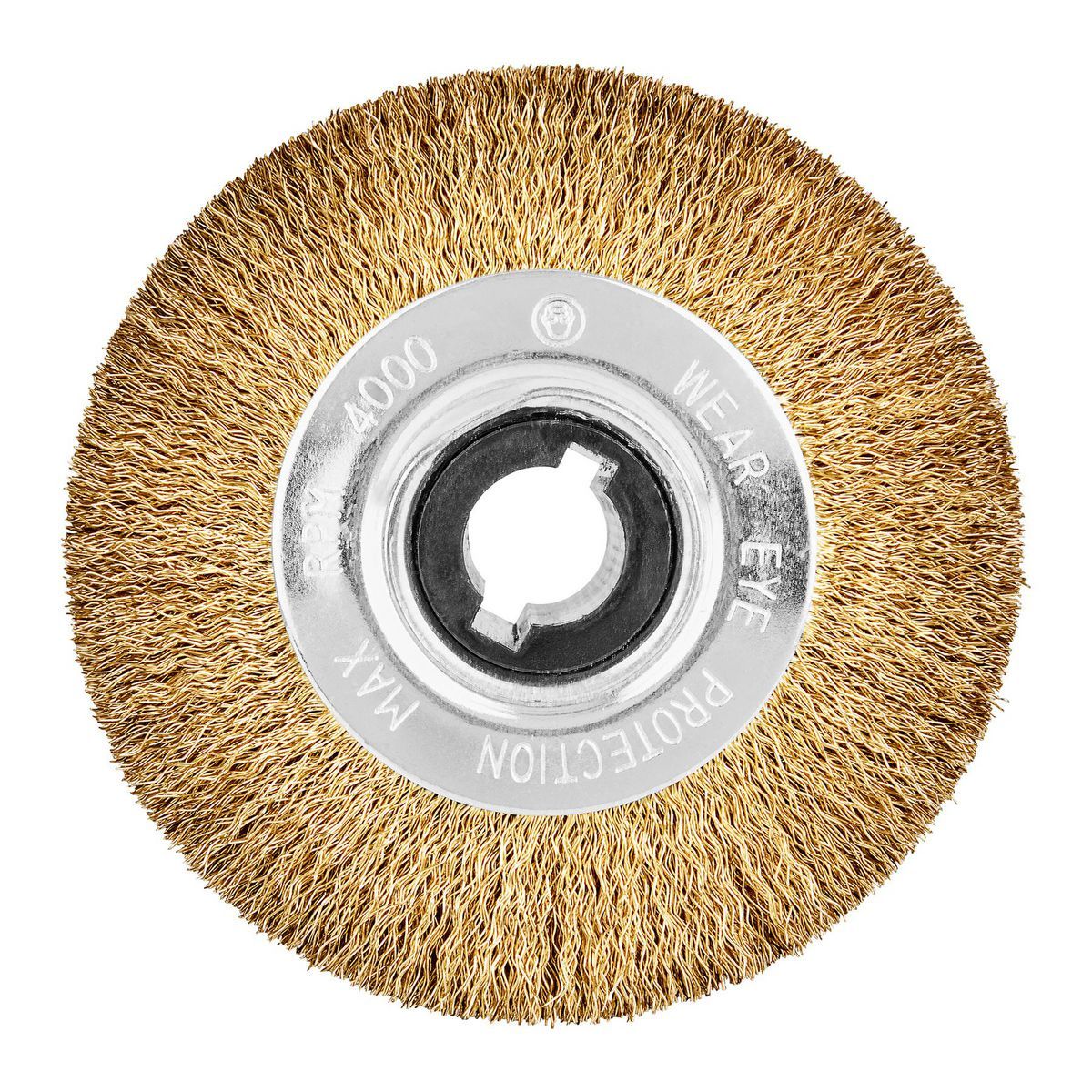 4-1/2 in. x 4 in. x 3/4 in. Crimped Steel Wire Drum I636336