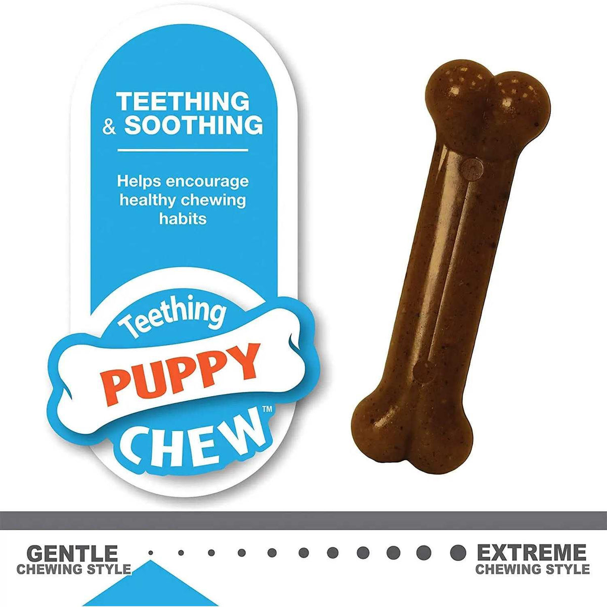 Chicken Flavor Puppy Chew Ring Bone Petite I6543