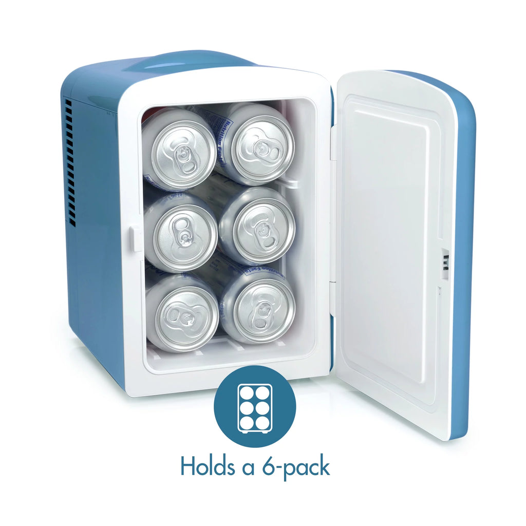 Black 6 Can Mini Fridge O346329