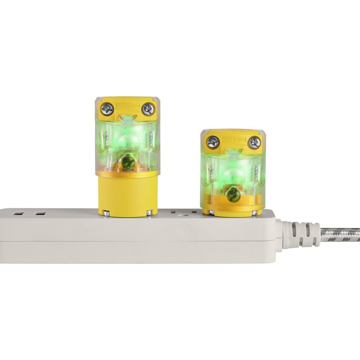 125V 15 Amp 12-18 AWG Light Up Female Connector X135