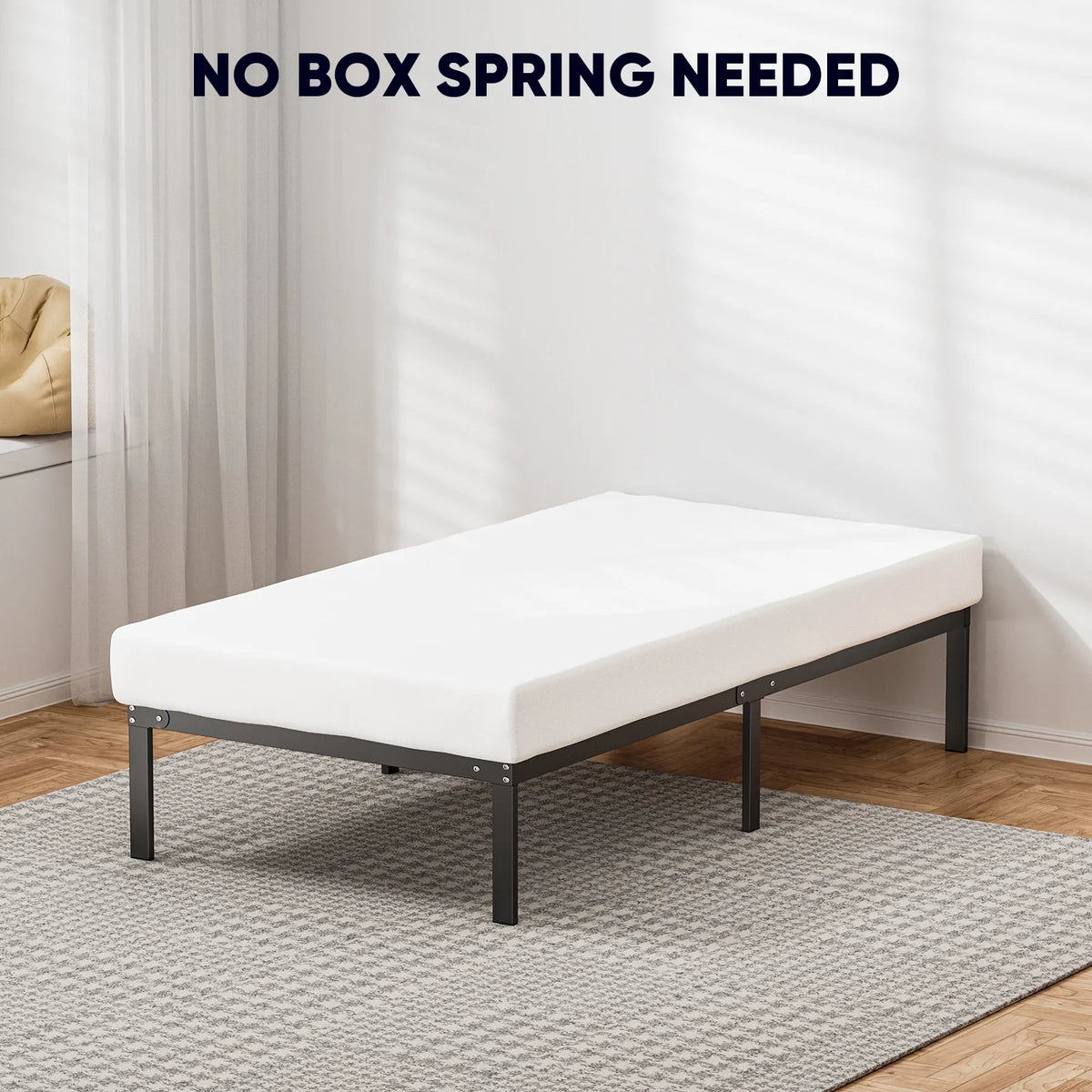 Metal Platform Bed Frame Z65182