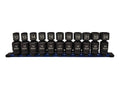11pc 1/2" Drive Universal Impact Sockets Metric J134744