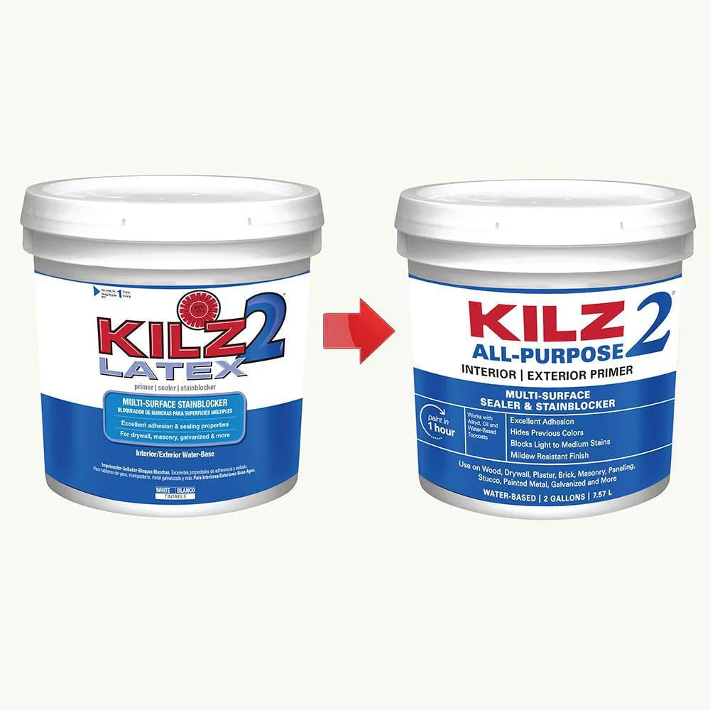White 2 Gallon Latex Primer S783558