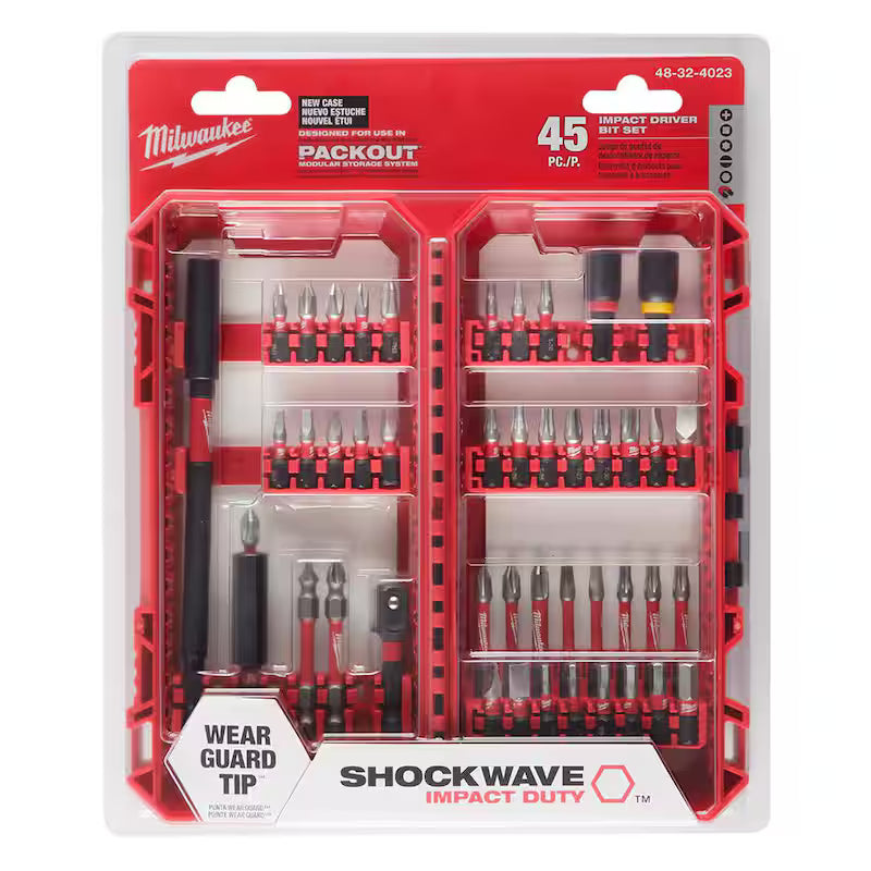 Alloy Steel Screwdriver Bit Set 45-Piece Q551