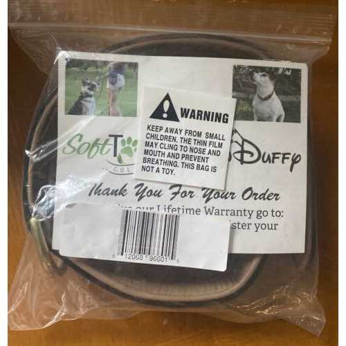 Leather Padded Dog Collar M669