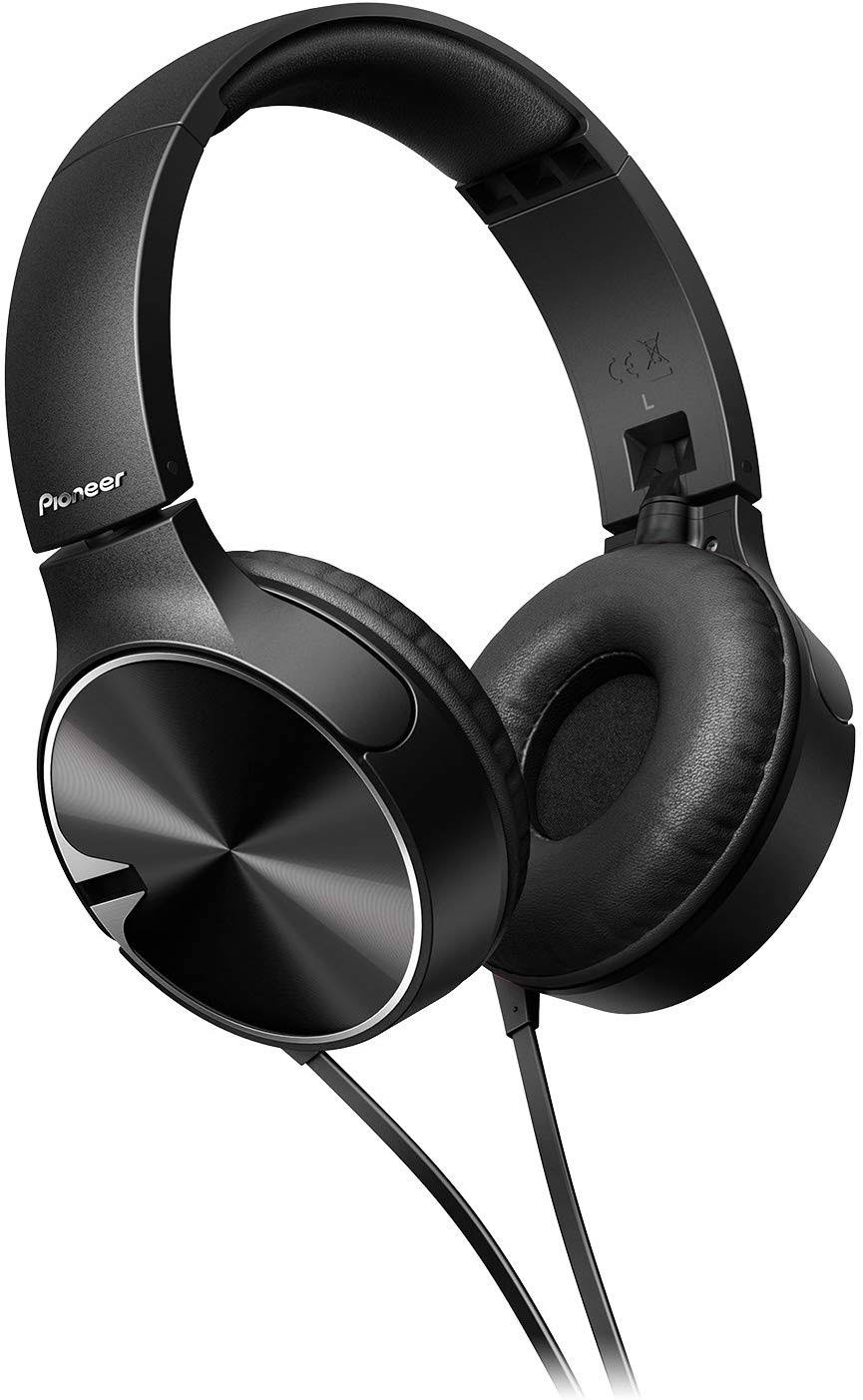 Black Headphone with Microphone A452