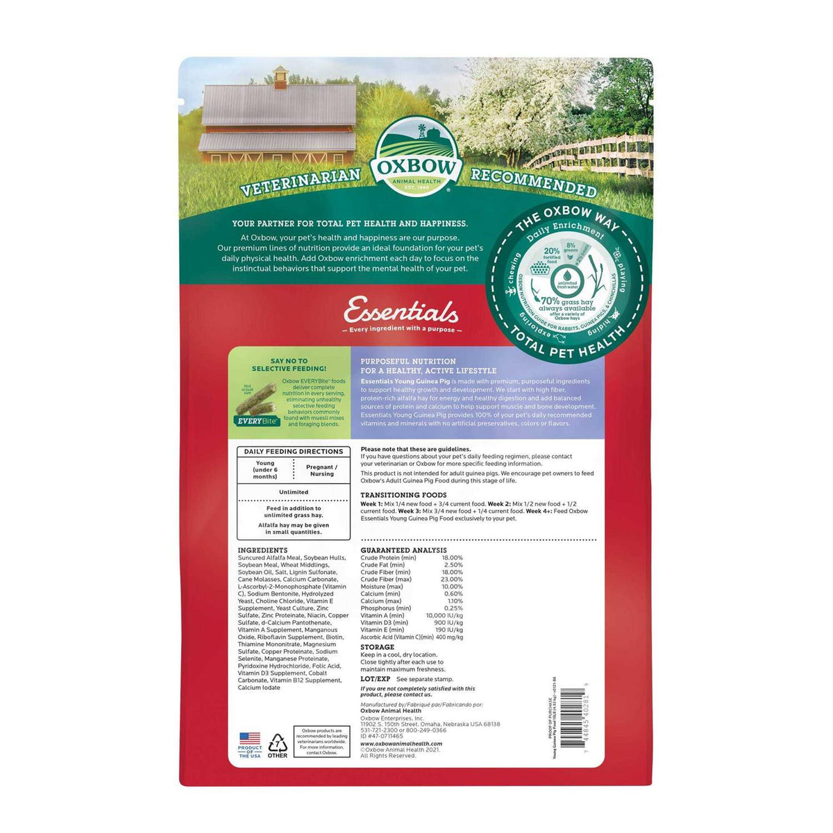 Young Guinea Pig Food V714522