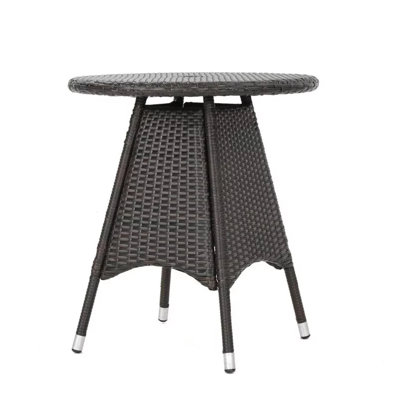 Round Wicker Patio Dining Table U806906