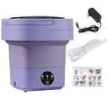 Purple Portable 8L Mini Washing Machine Z75810
