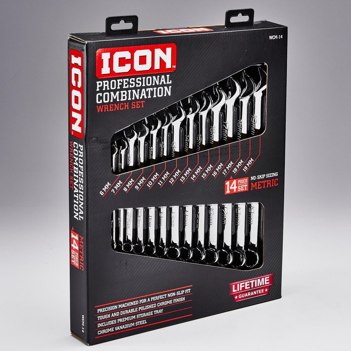 14 Piece Metric Combination Wrench Set O370259