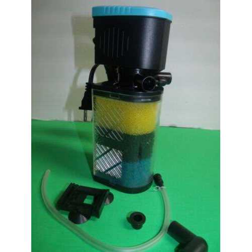 3-Stage in-Tank Aquarium Filter with Dual Water Outlet S6917