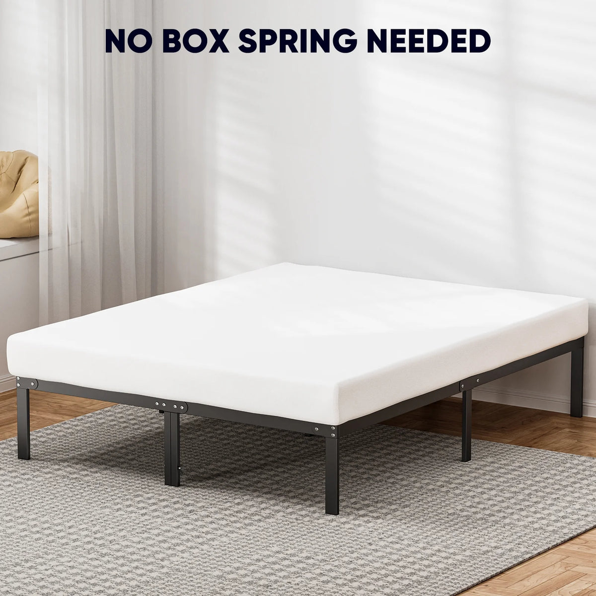 Metal Platform Bed Frame Z65182