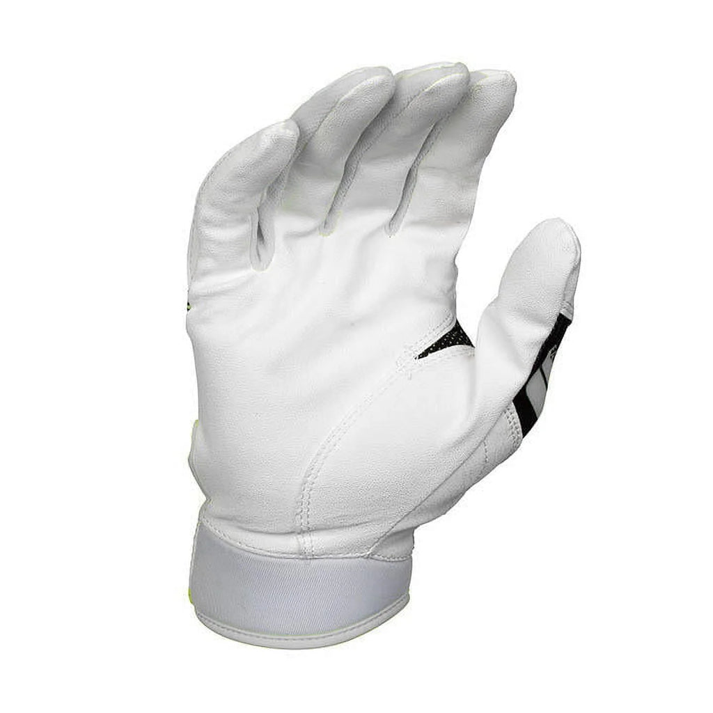 White Large Fastpitch Softball Batting Gloves G38300