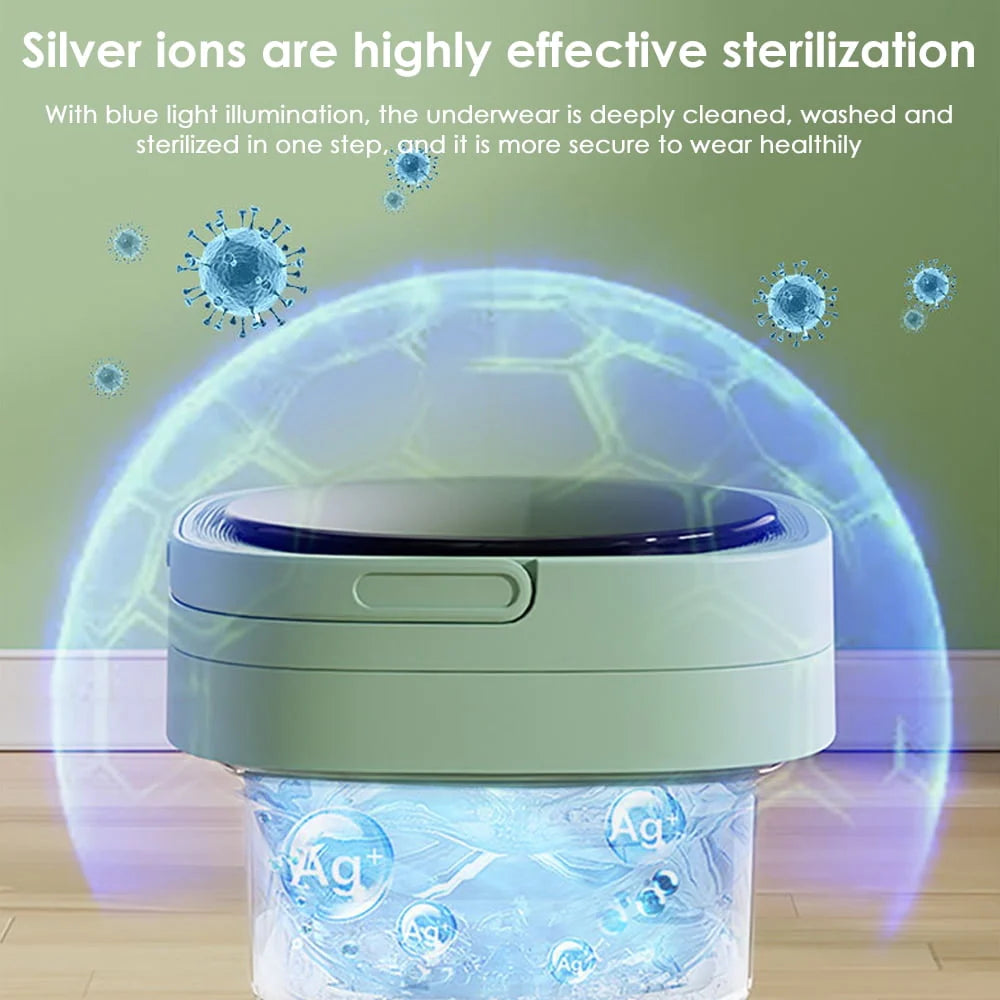 Purple Portable 8L Mini Washing Machine Z75810