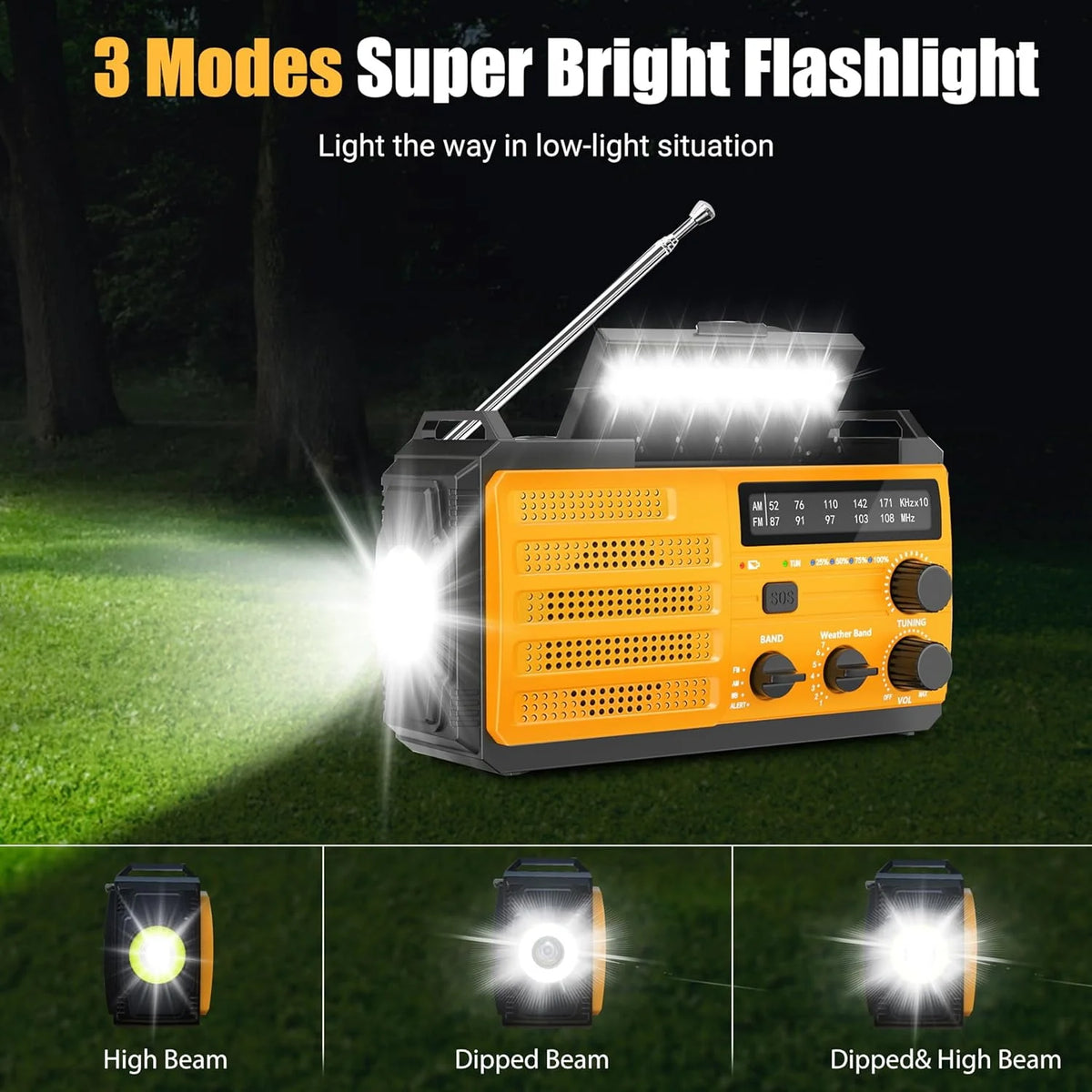 Portable Solar Generator with Solar Panel H25524