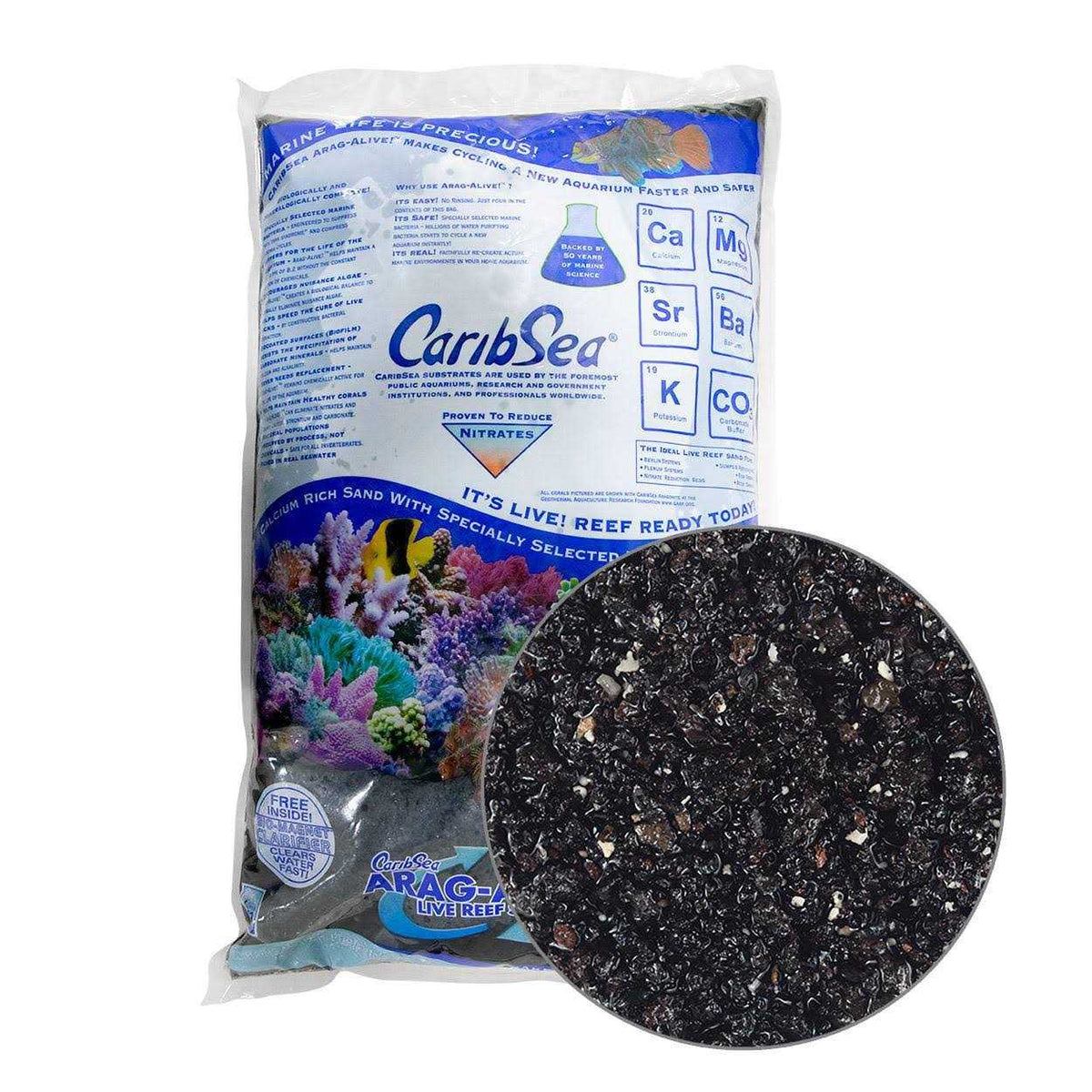 Hawaiian Black Aquarium Sand N65787