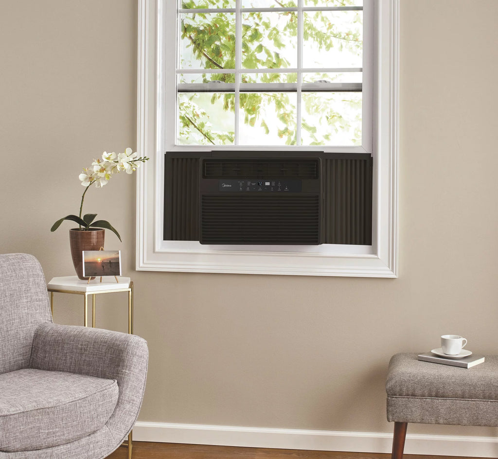 10,000 BTU 115V Smart Window AC with Remote, White C297081