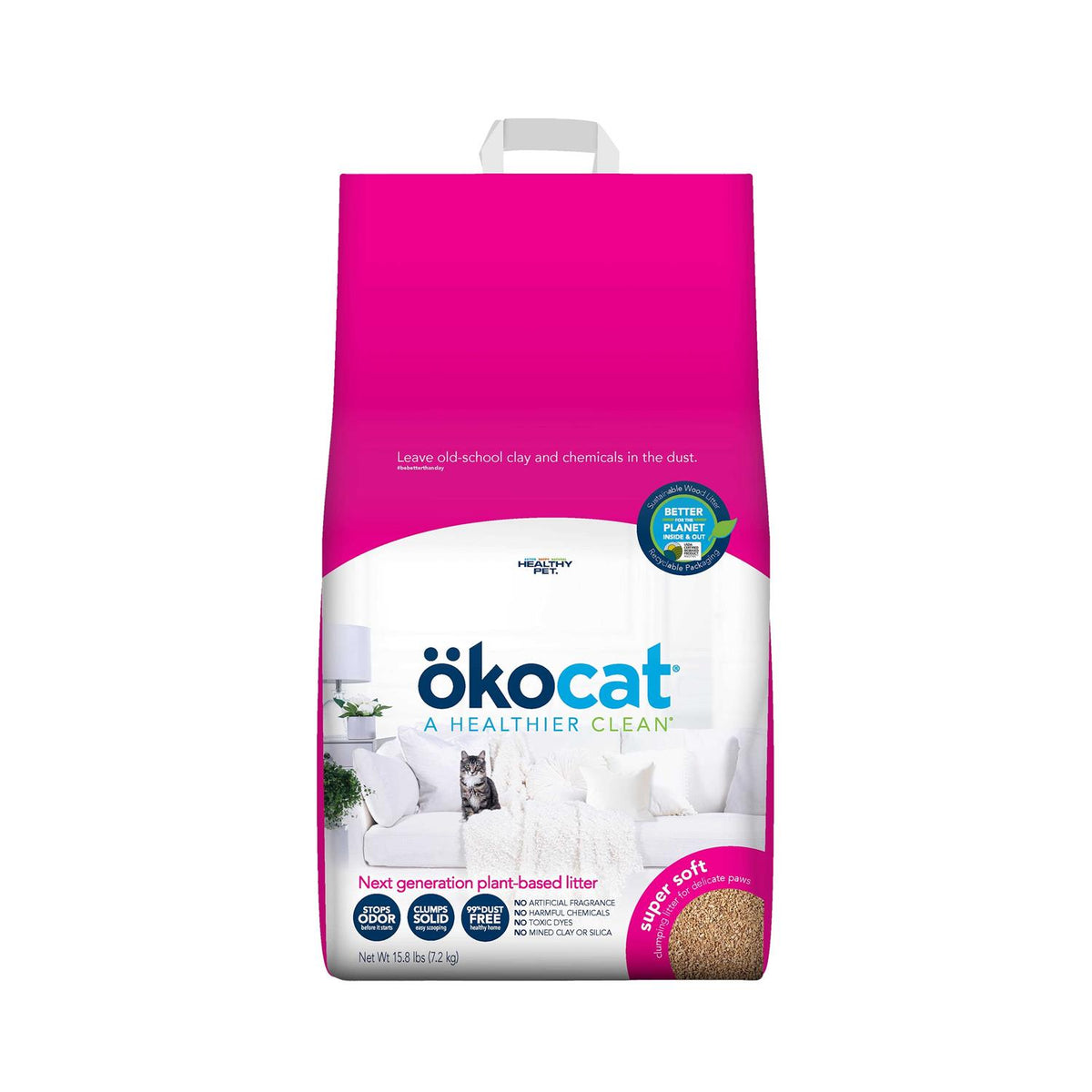 Clumping Wood Cat Litter D149
