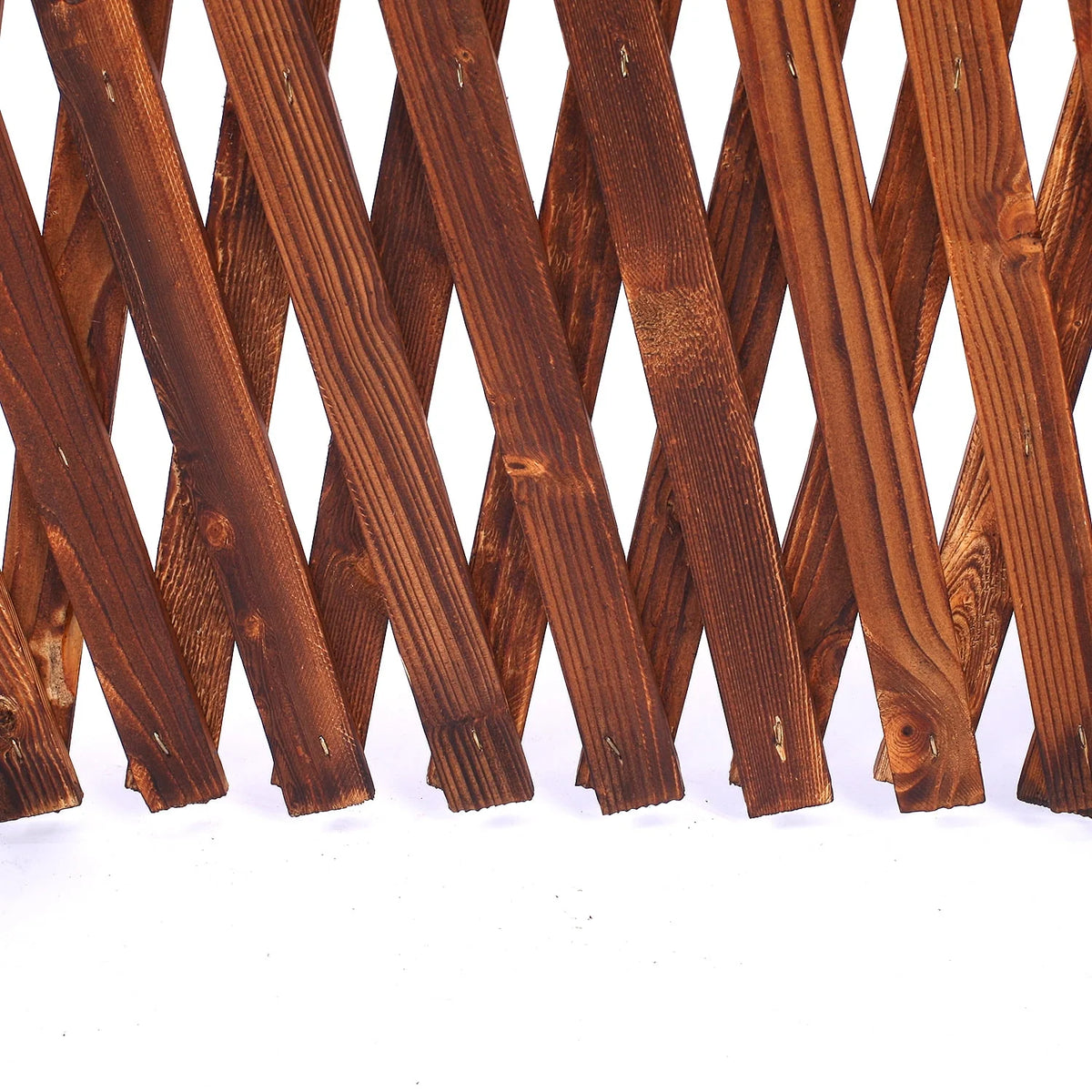2 Pack 27.5 x 63 Extendable Wood Fence L4755