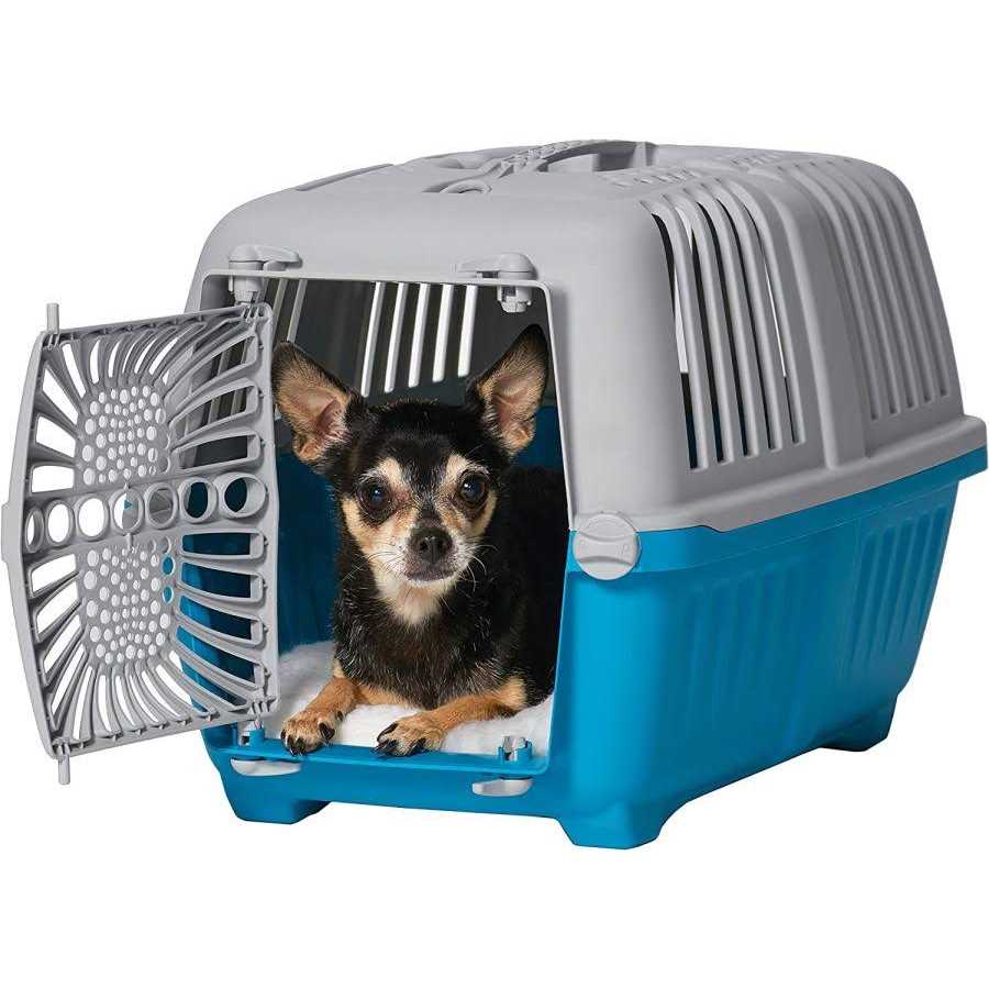 Plastic Door Travel Carrier Pet Kennel X655960