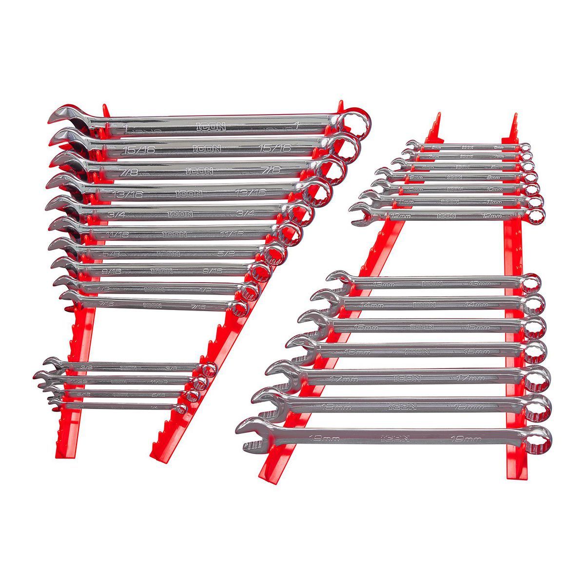 Magnetic Wrench Rack, 4-Piece O333