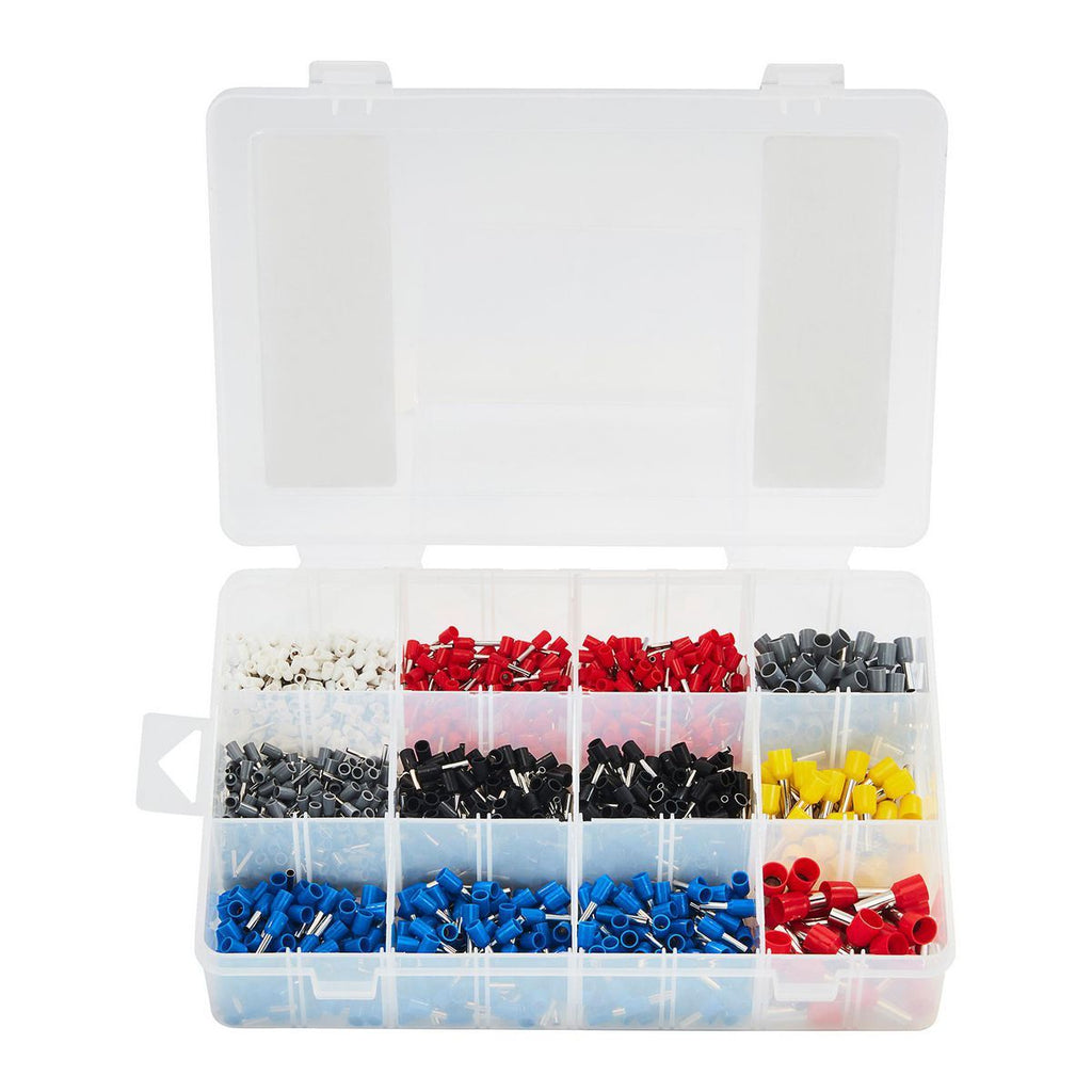 Wire Ferrule Assortment, 1200-Piece N56529