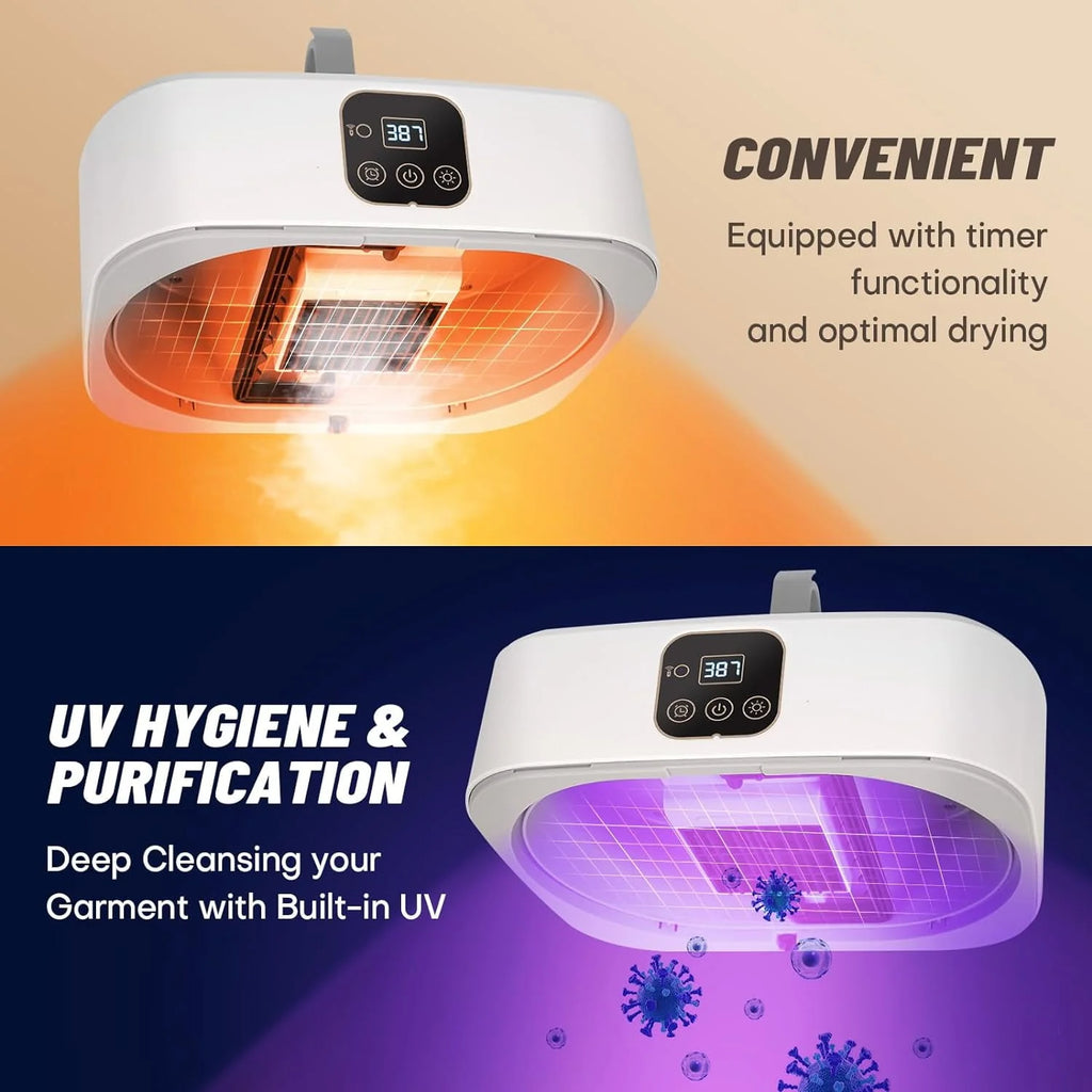Portable Compact Clothes Dryer with Timer P698