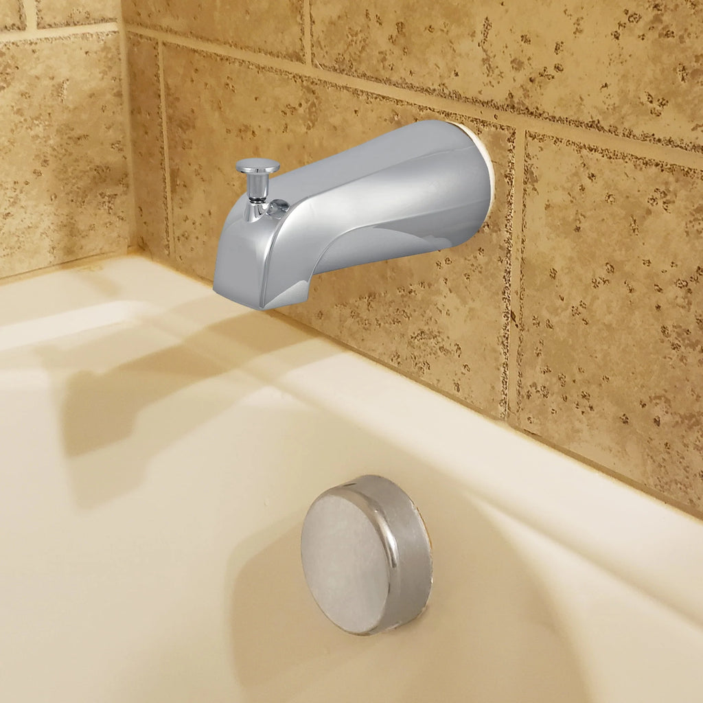 Metal Tub Spout with Diverter in Chrome L169156