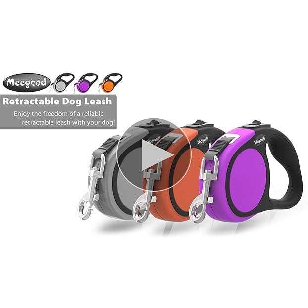 Heavy Duty Retractable Dog Leash 16ft W7193