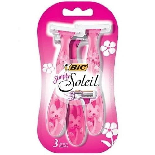 Women's Disposable Razors, 3 Blades, 3-Count W644883