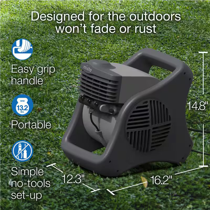 Tall Outdoor Misting Fan J4448
