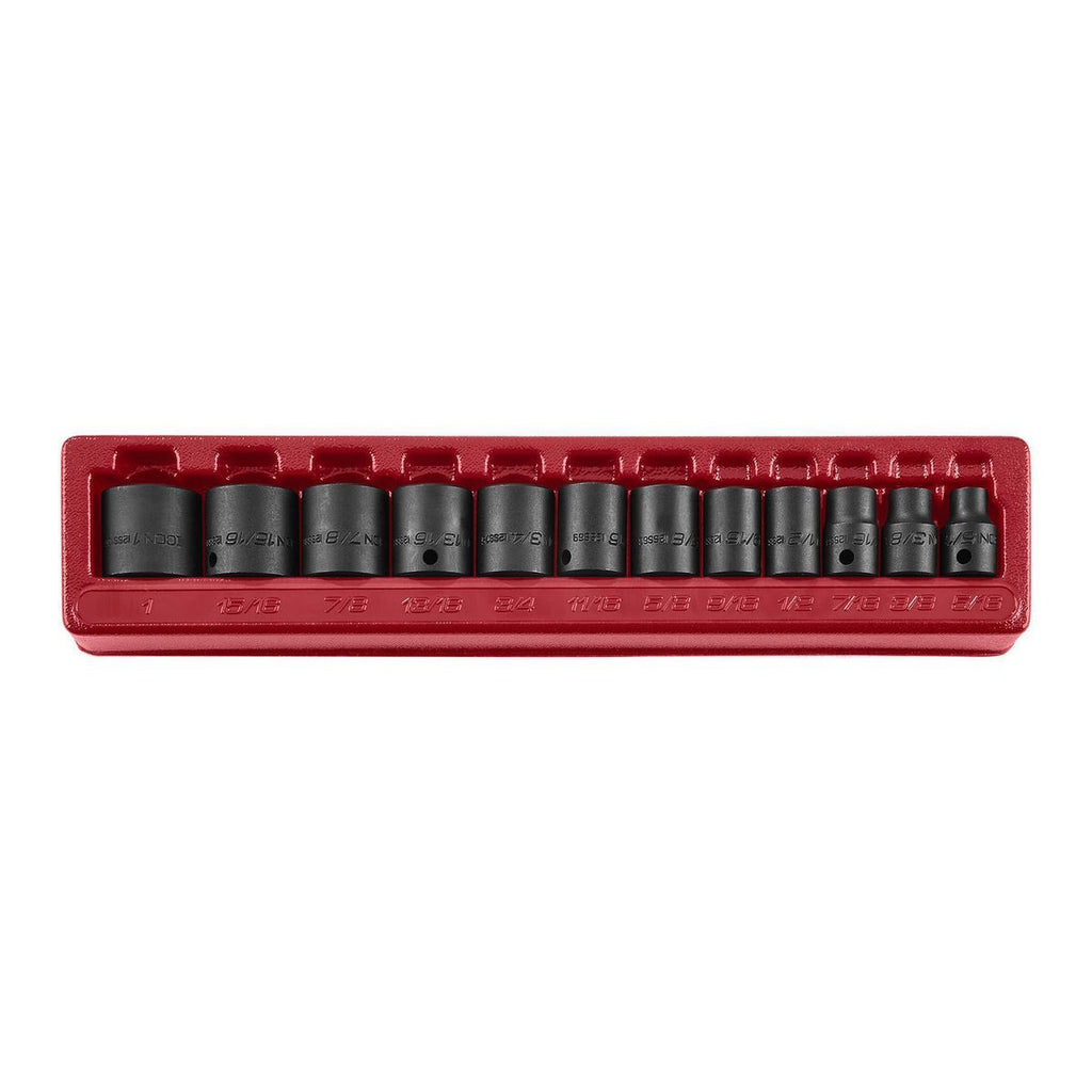 3/8 in. Drive SAE Impact Socket Set, 12 Piece A5912