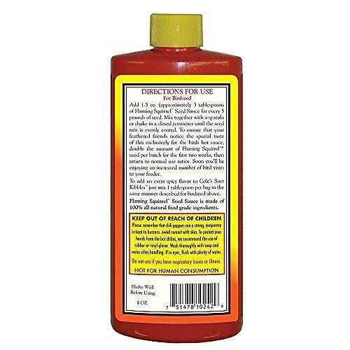 Flaming Squirrel Seed Sauce X3190
